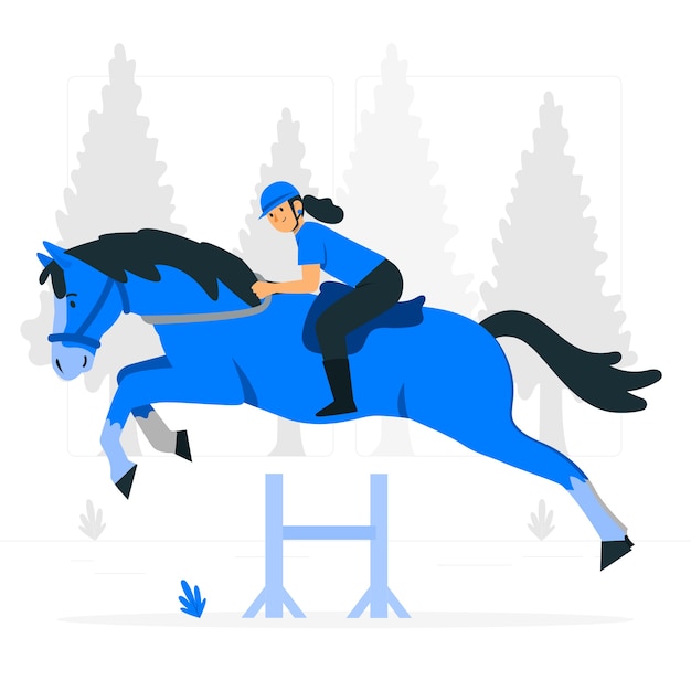 horse riding clipart 2024