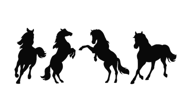 horse shadow cliparts 2024