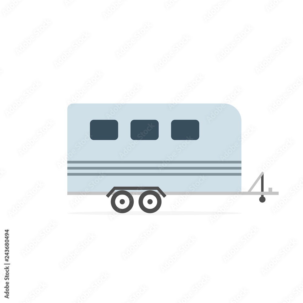 horse trailer cliparts