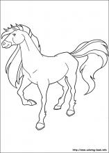 horseland coloring pages