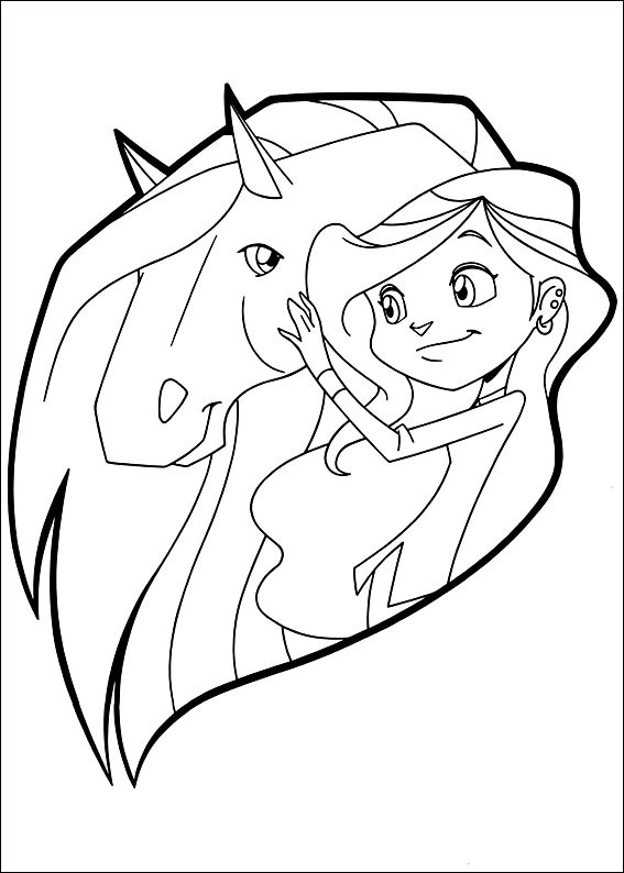 horseland coloring pages