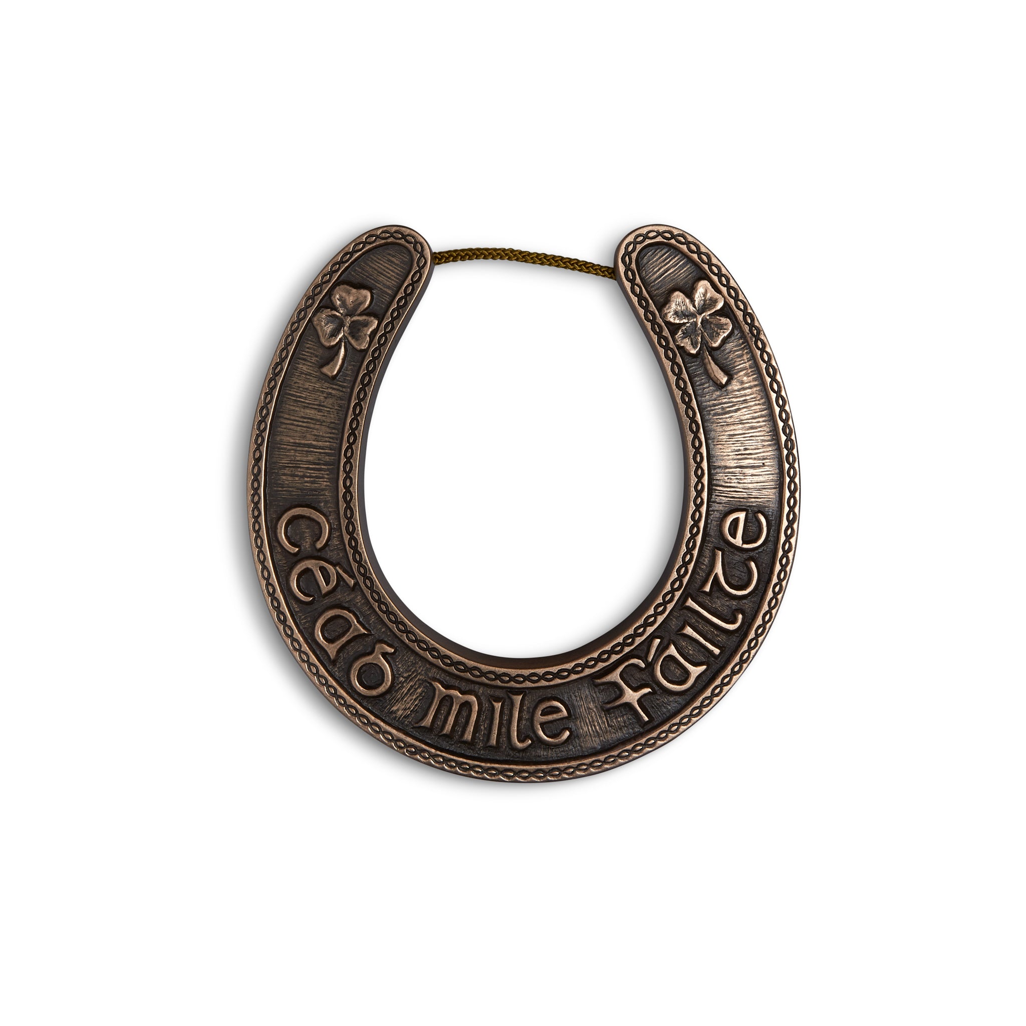 Lucky Irish Horseshoe - Wild Goose Studio