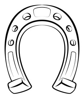 Lucky horseshoe clipart free download
