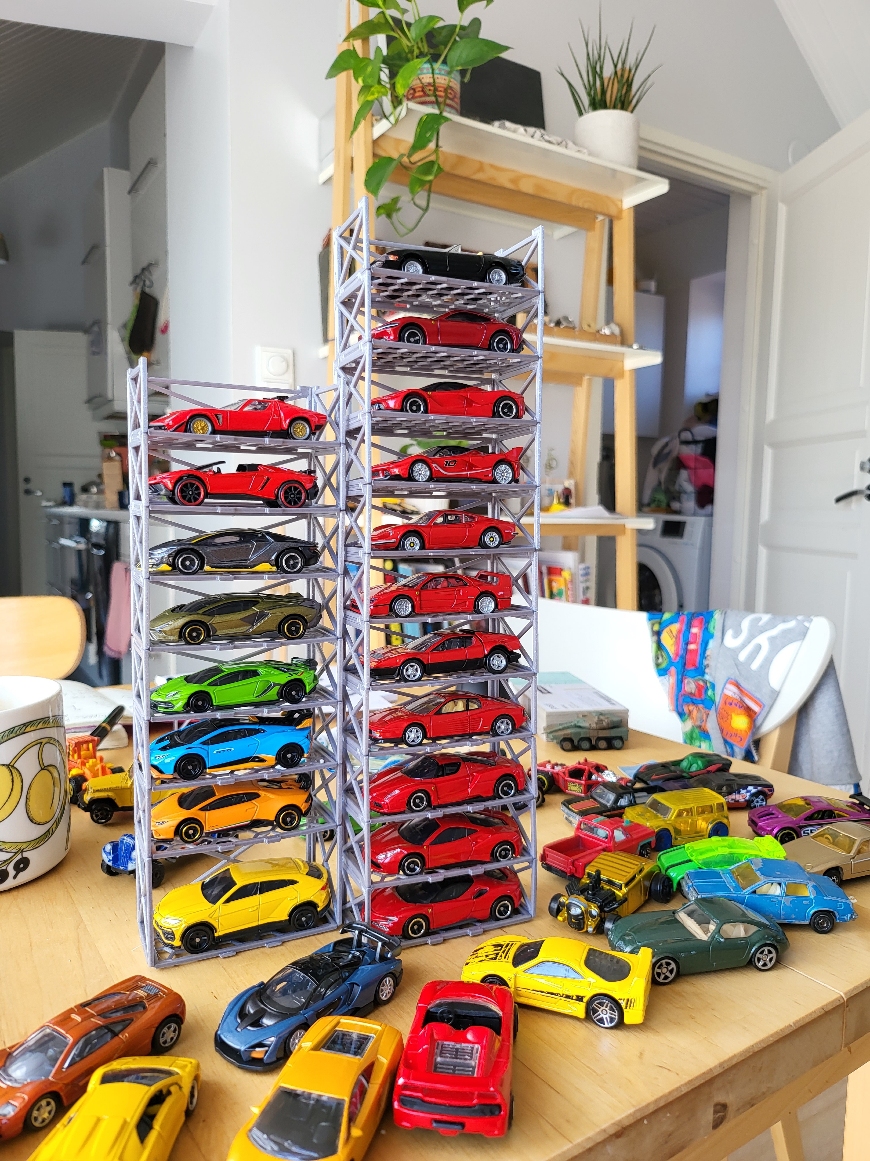 3D Printable Garages for Hot Wheels (and similarly sized car toys ...