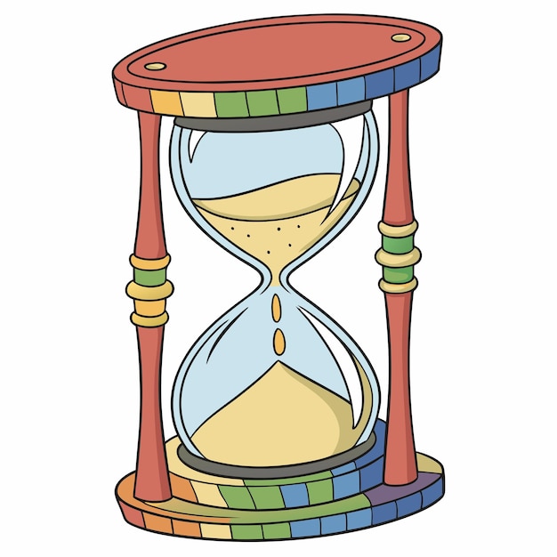 hour glass clipart