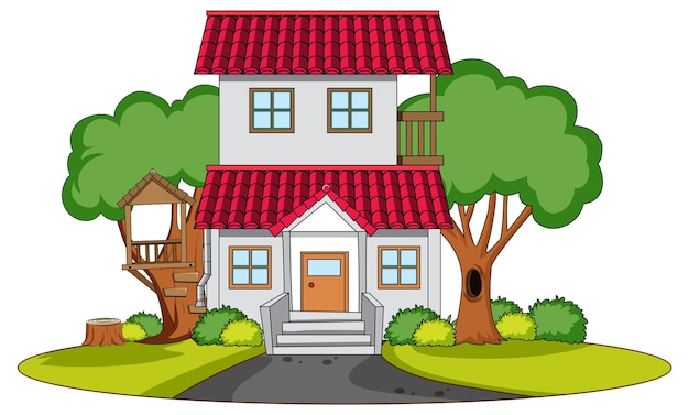 house cartoon images