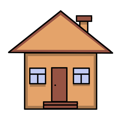 house cartoon images