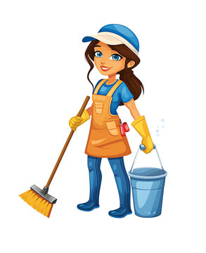 house cleaning clipart