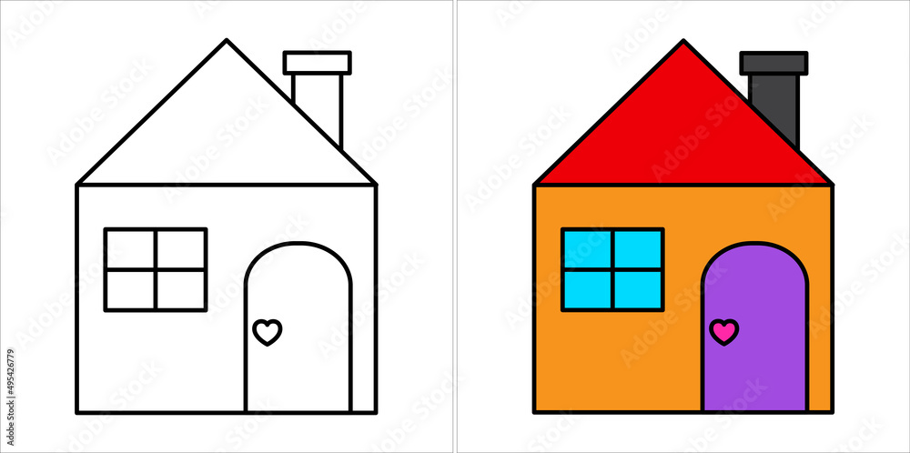 house pictures for kids