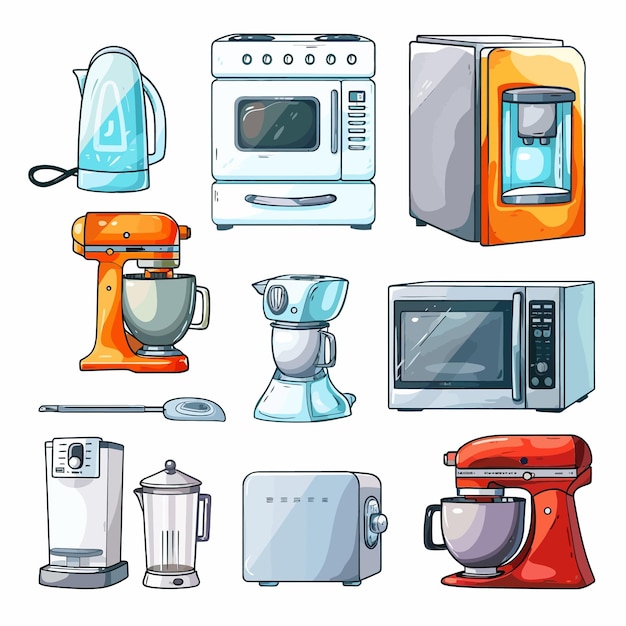 household appliance cliparts