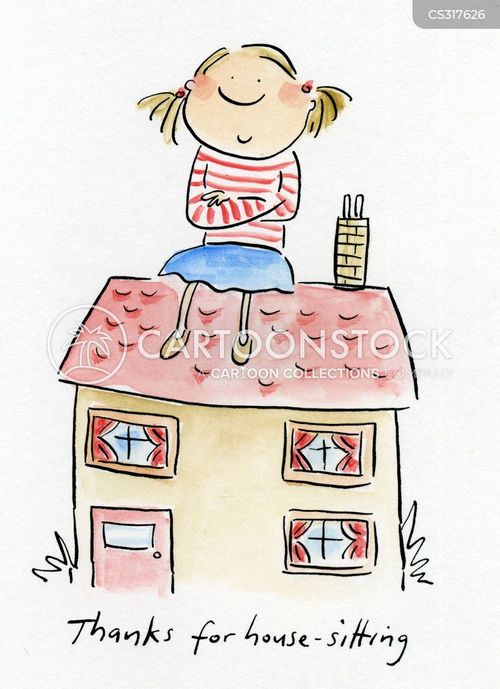 housesitting cliparts