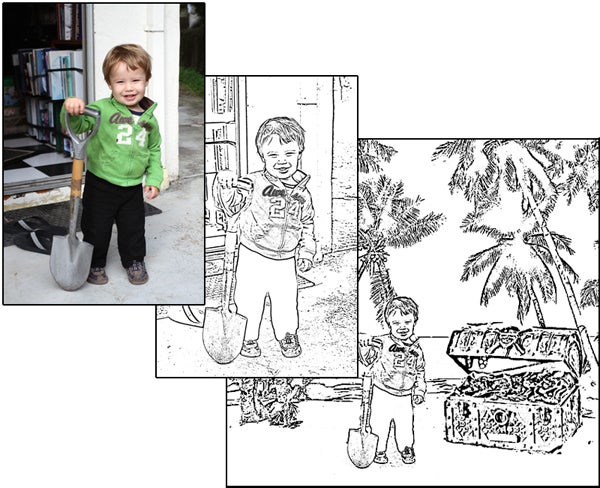 how to create a coloring book