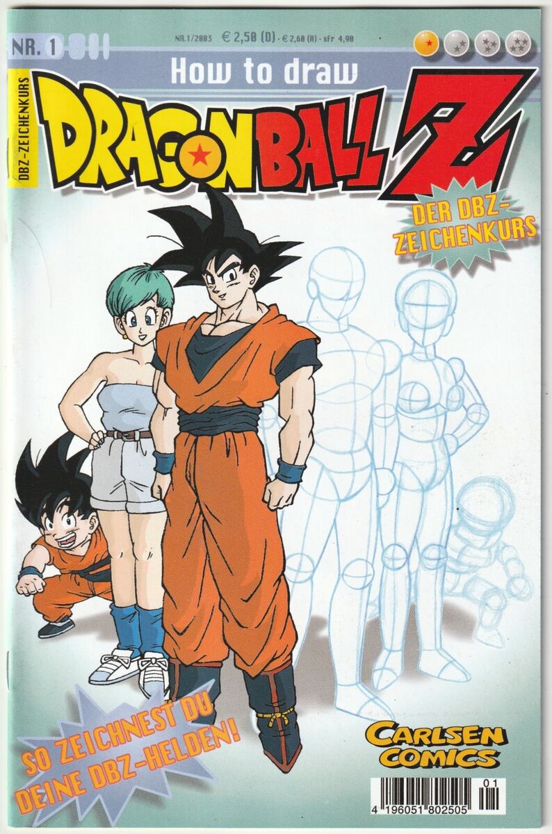 how to draw dragon ball z book