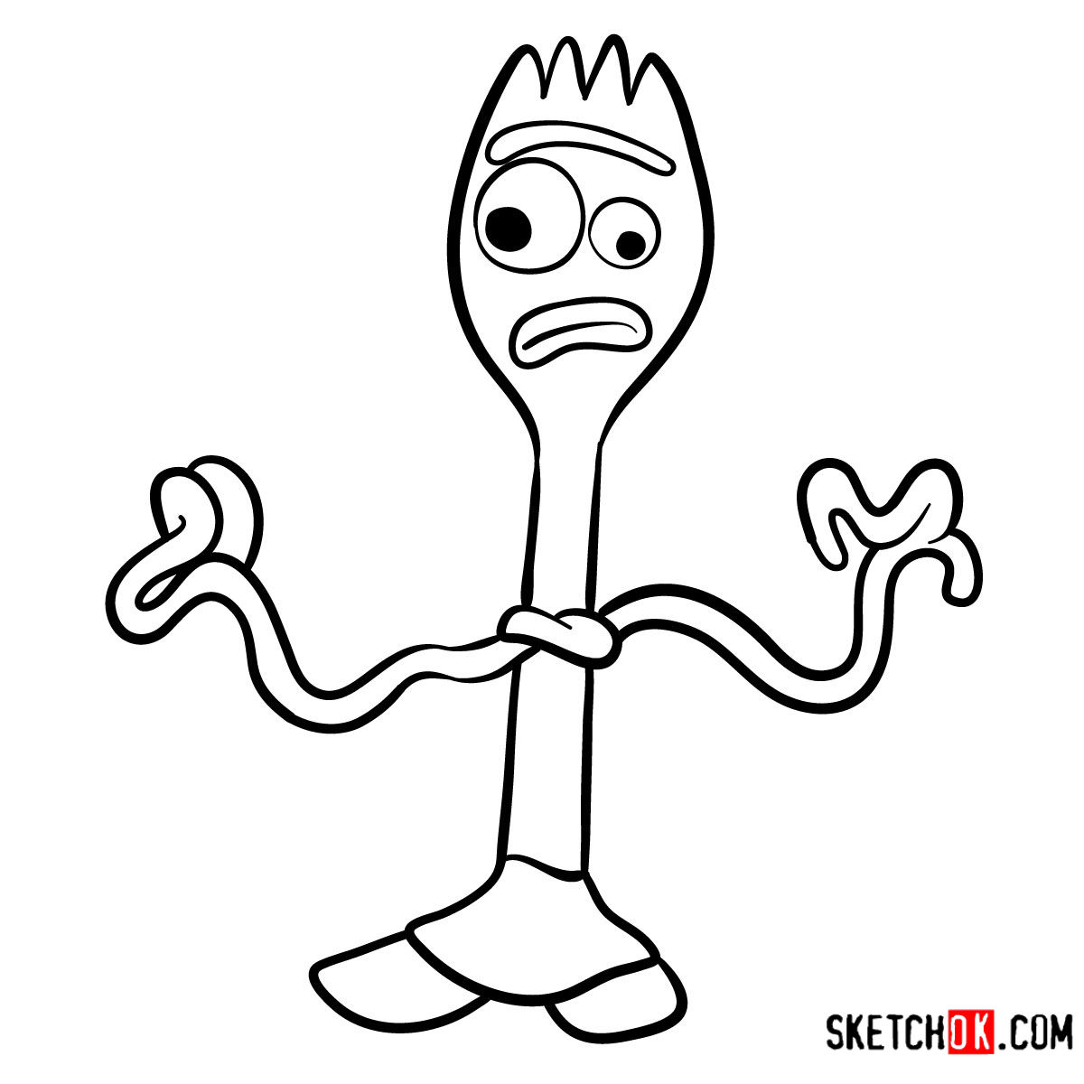 how to draw toy story characters