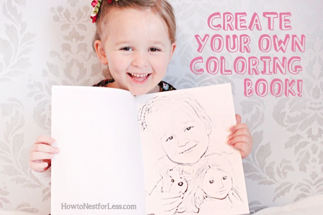 how to make a coloring book