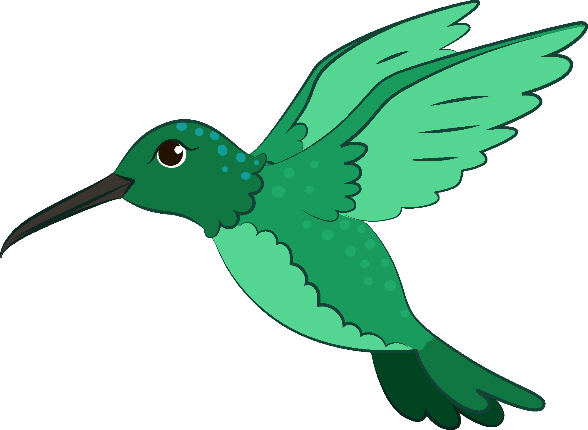 humming bird clipart