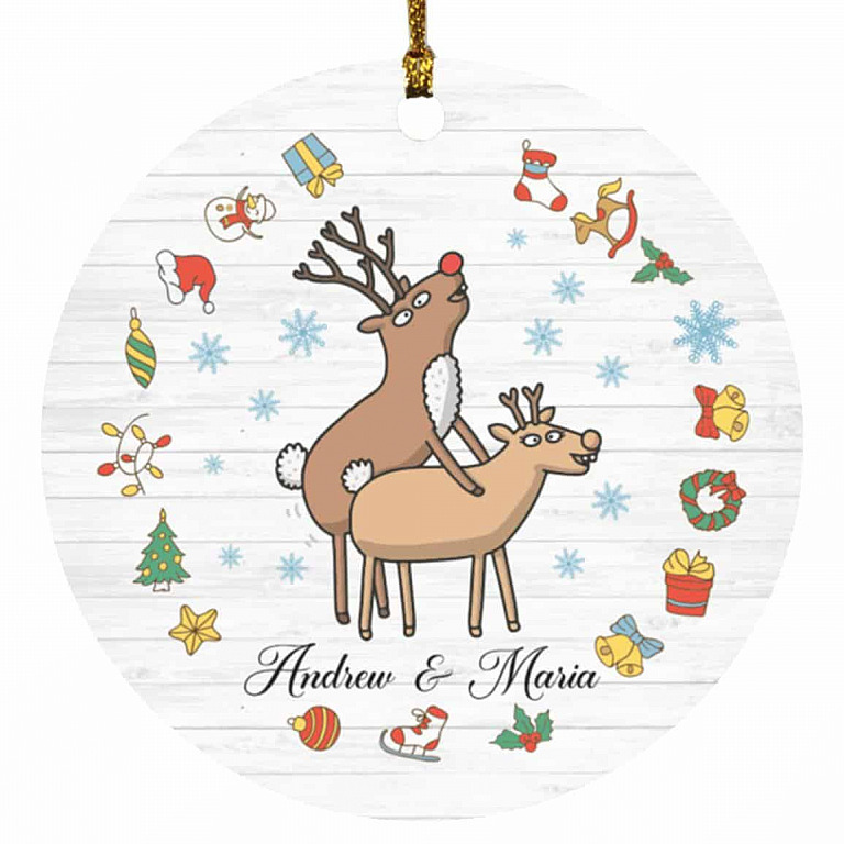 deer mating silhouette - Clip Art Library