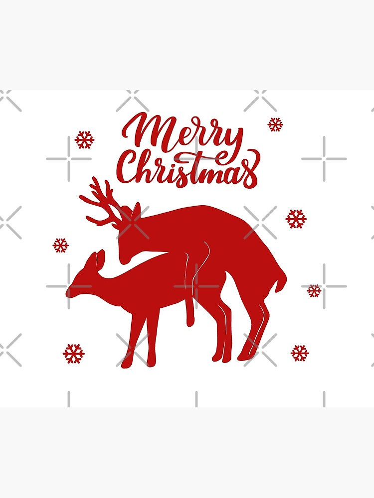 Humping Reindeer | Art Print