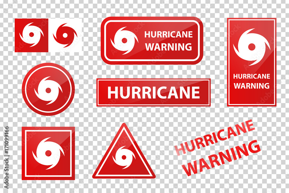 hurricane warning cliparts