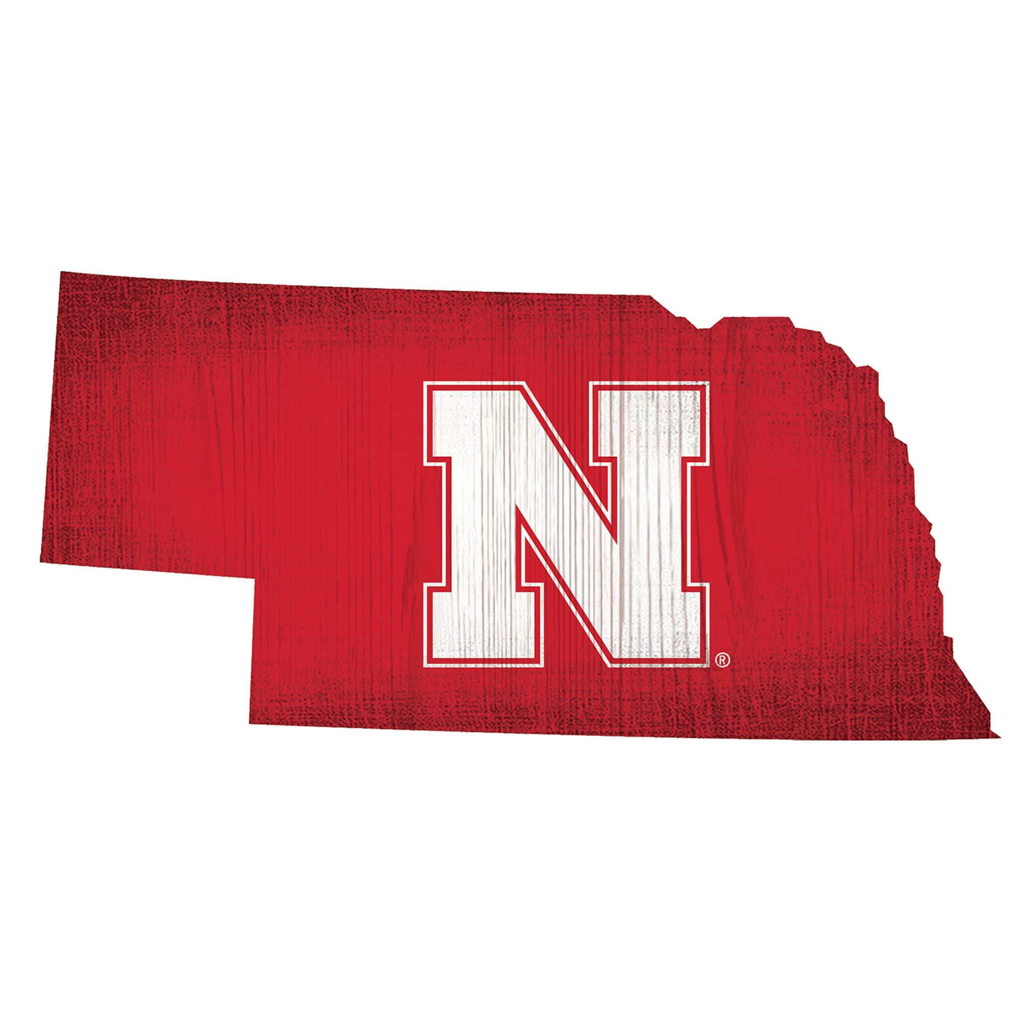 Nebraska Huskers 12 Football Sign
