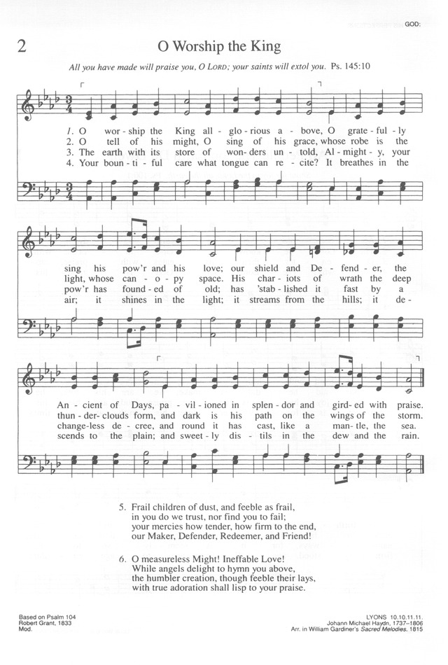 Hymns for Every Congregation – LigonDuncan.com