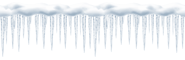 icicles PNG transparent image download, size: 600x194px