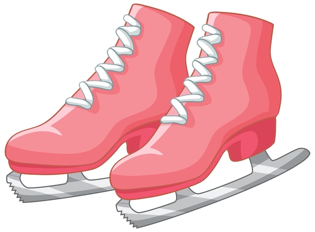 ice skates clipart
