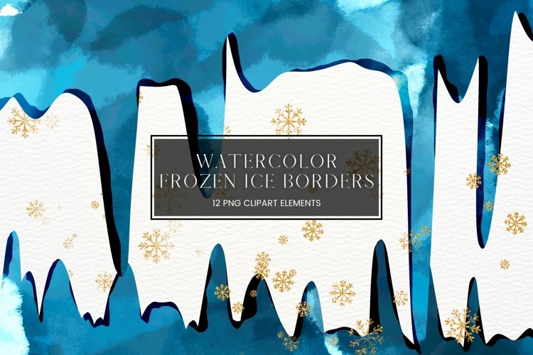 Icicles border Stock Vector Images - Alamy