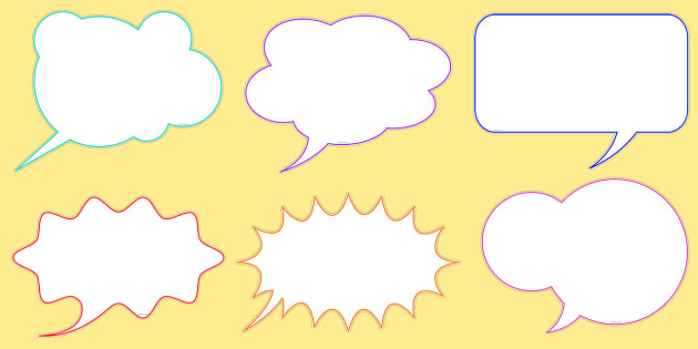 Thought Bubble Pictures | Teaching Resources - Twinkl