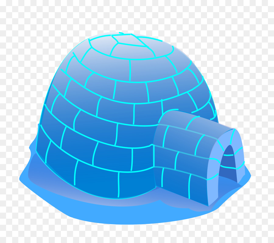 Igloo - Blue Igloo Structure - CleanPNG / KissPNG