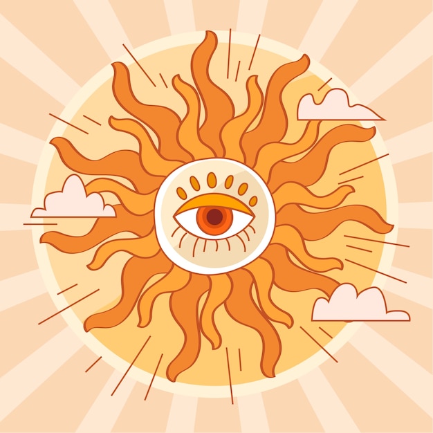 illustrations of the sun