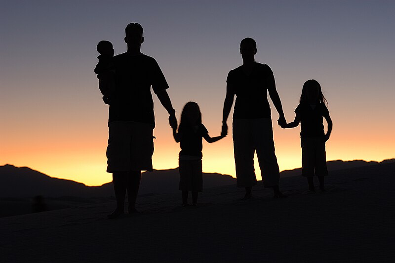 image of a family