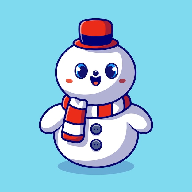 image of a snowman