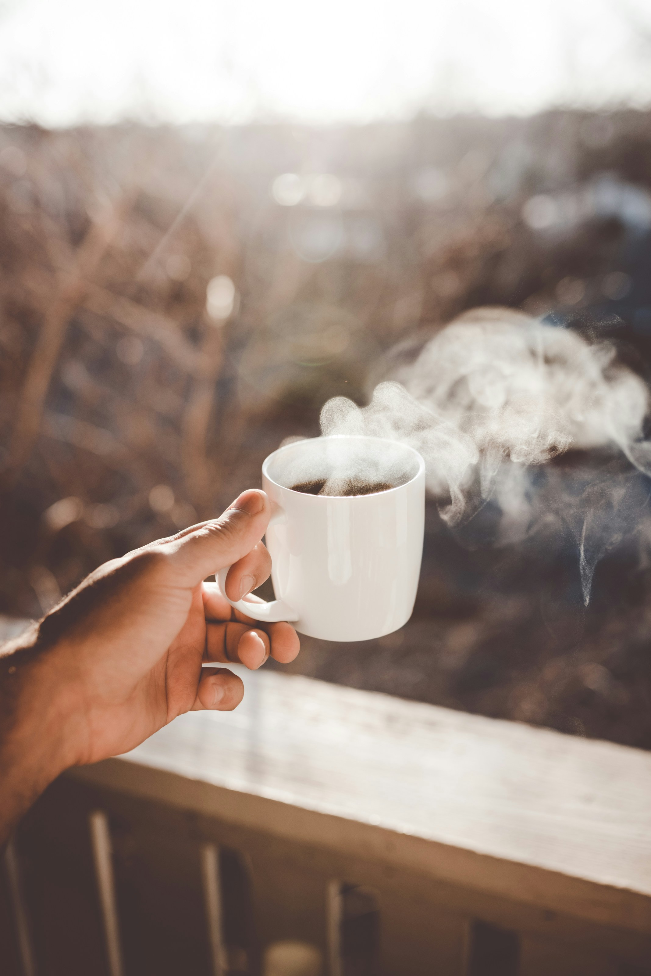 image of hot coffee