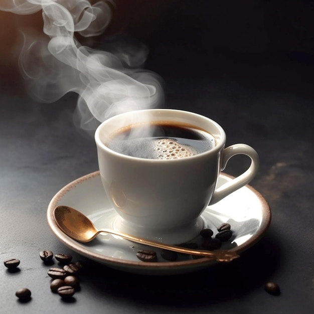 image of hot coffee