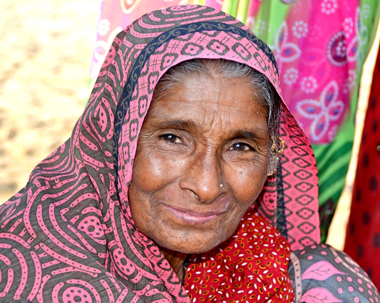image of old lady
