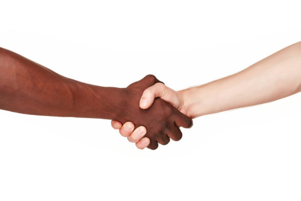 image of shaking hands