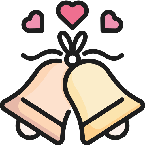 image of wedding bells