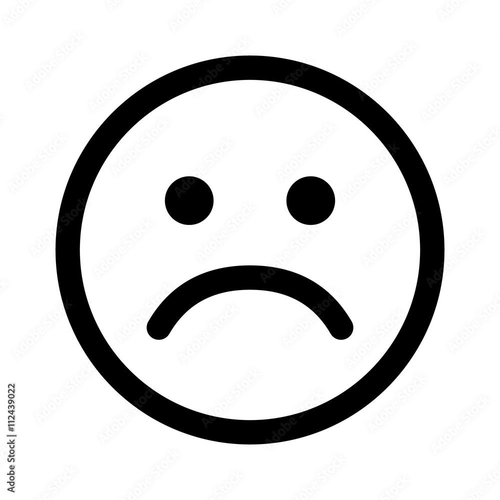 image sad face