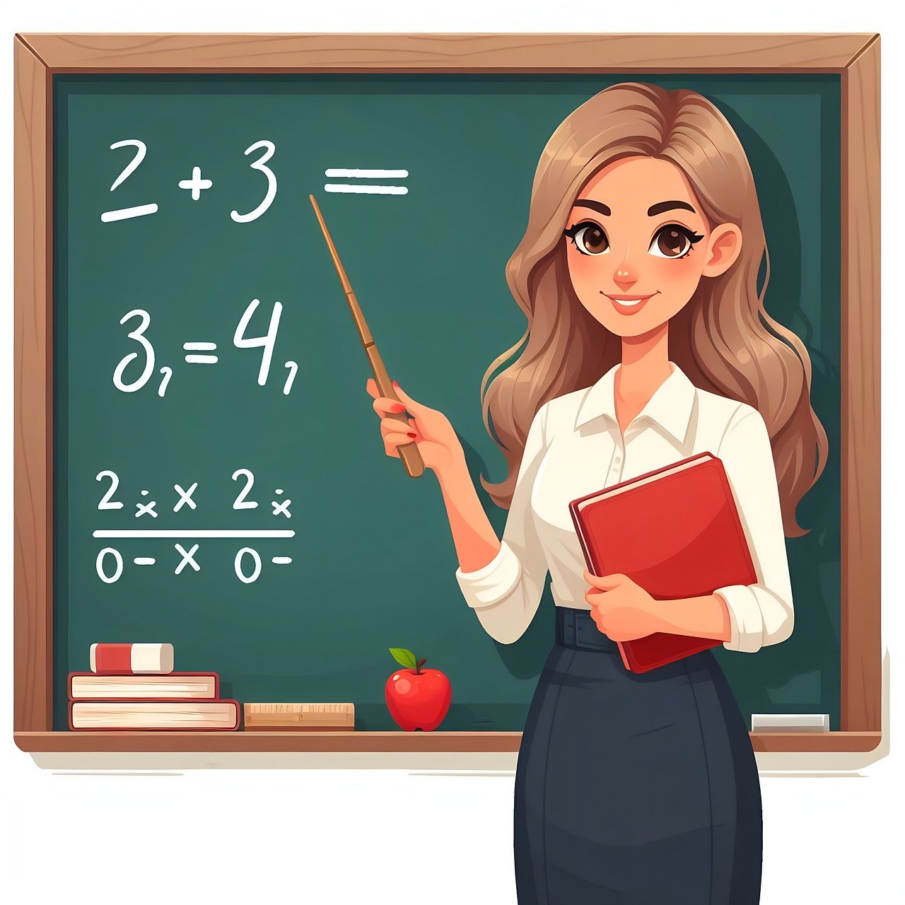 Download Teacher, Woman, School. Royalty-Free Stock Illustration ...