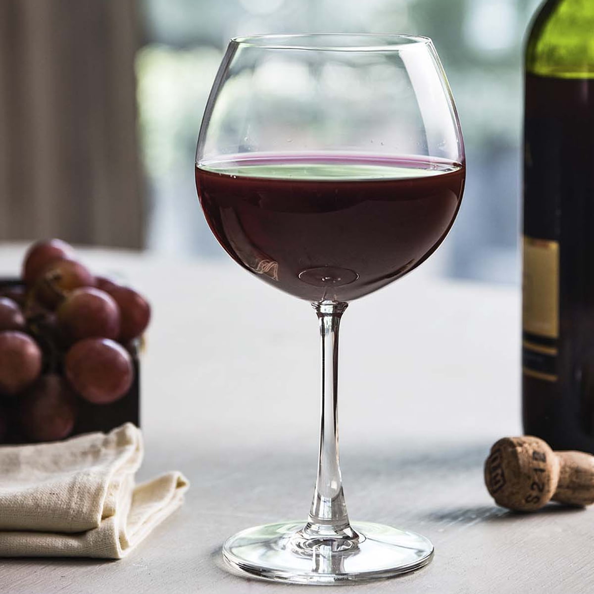 Burgundy Wine Glass set of 6 - 650ml each | The Bar Shop