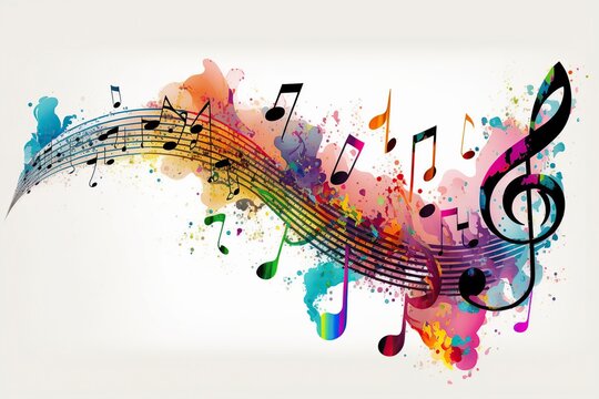 Colourful Musical Notes Images – Browse 528,578 Stock Photos ...