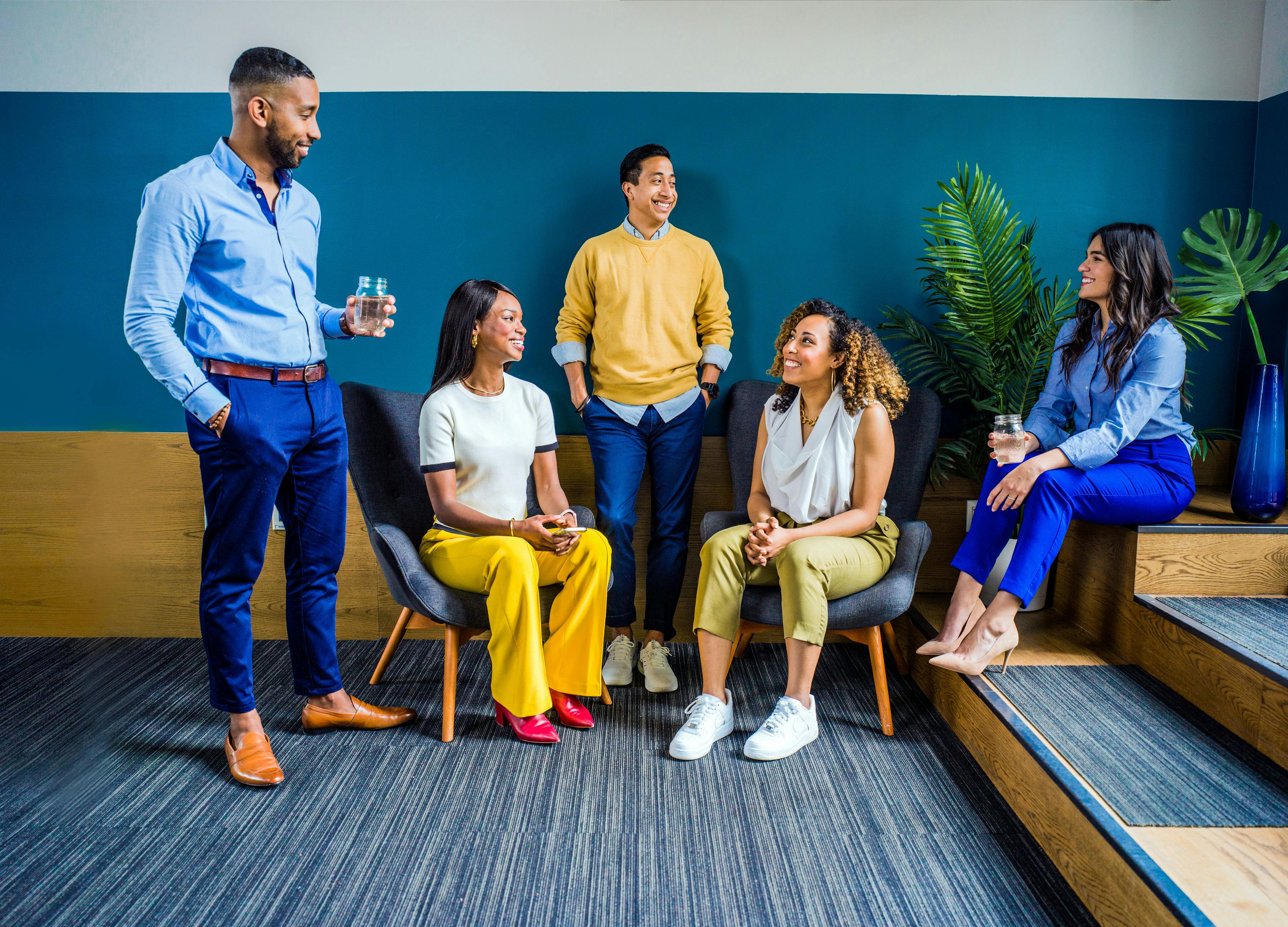 images of a group of people