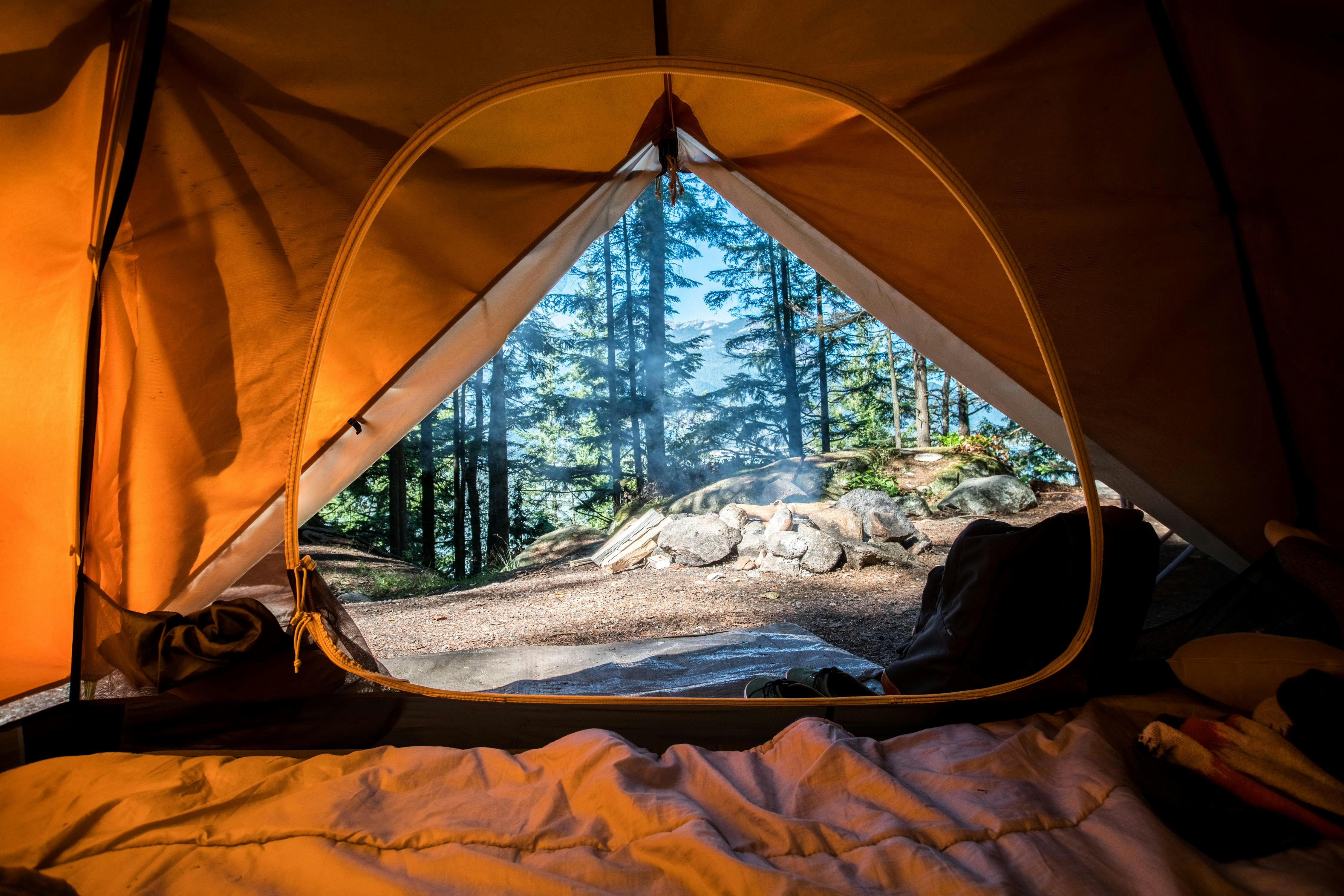 images of camping