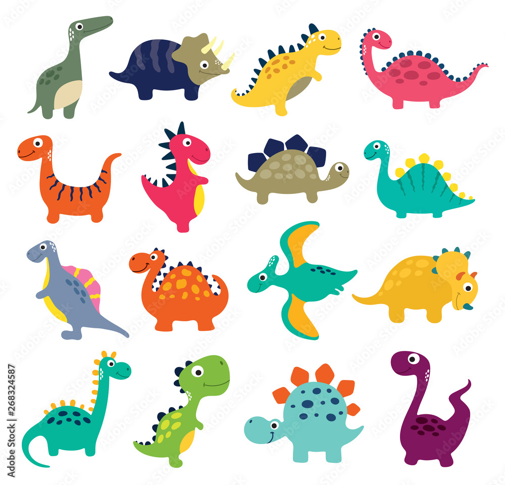 images of cartoon dinosaurs
