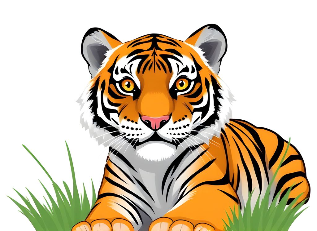 images of cartoon tigers