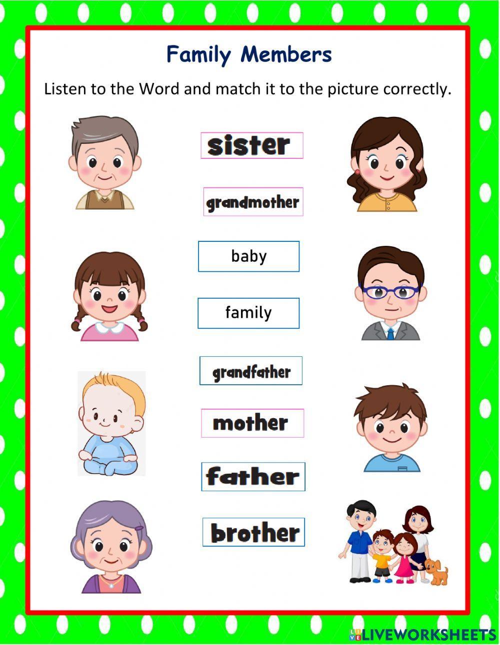 images of family members