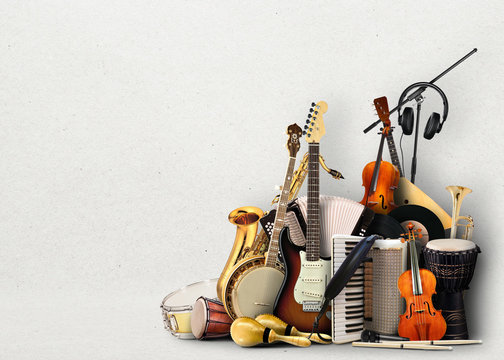 images of music instruments