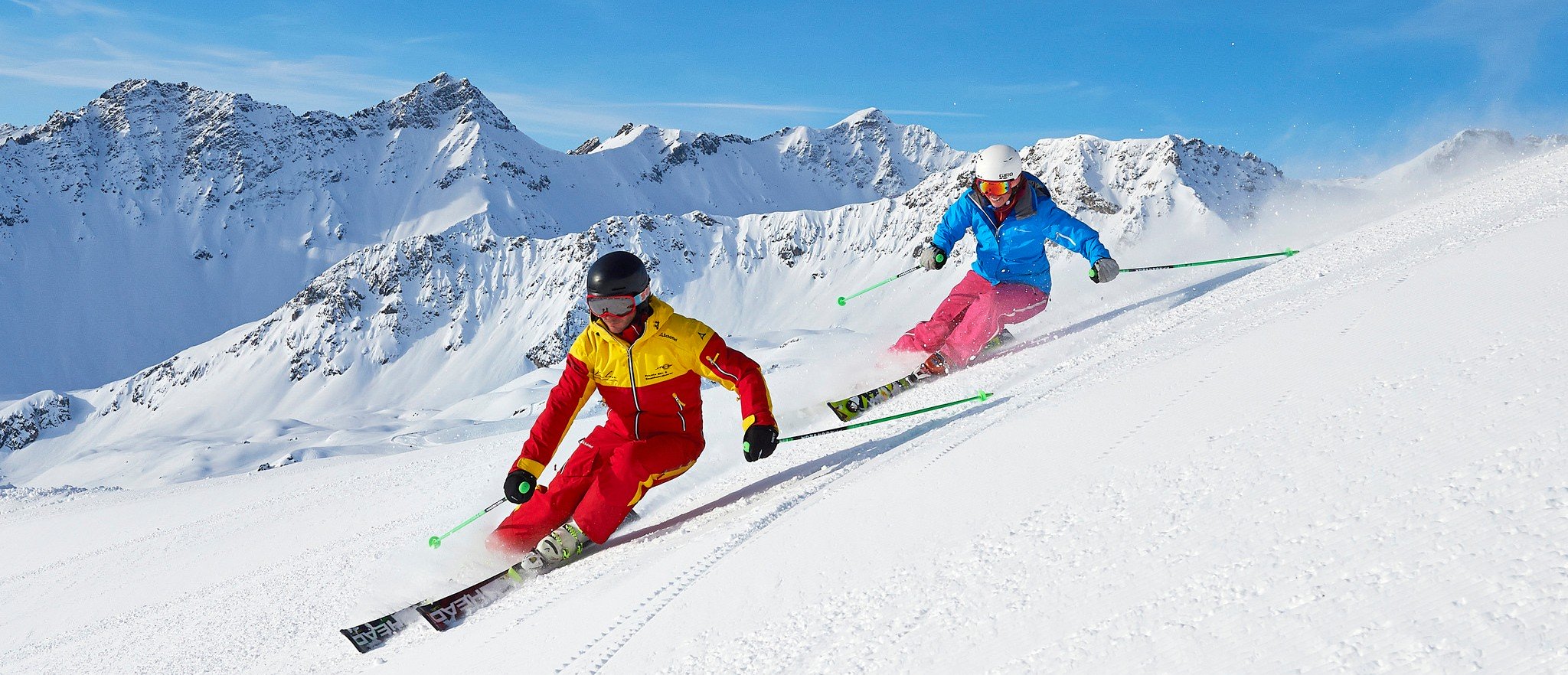 images of skiers