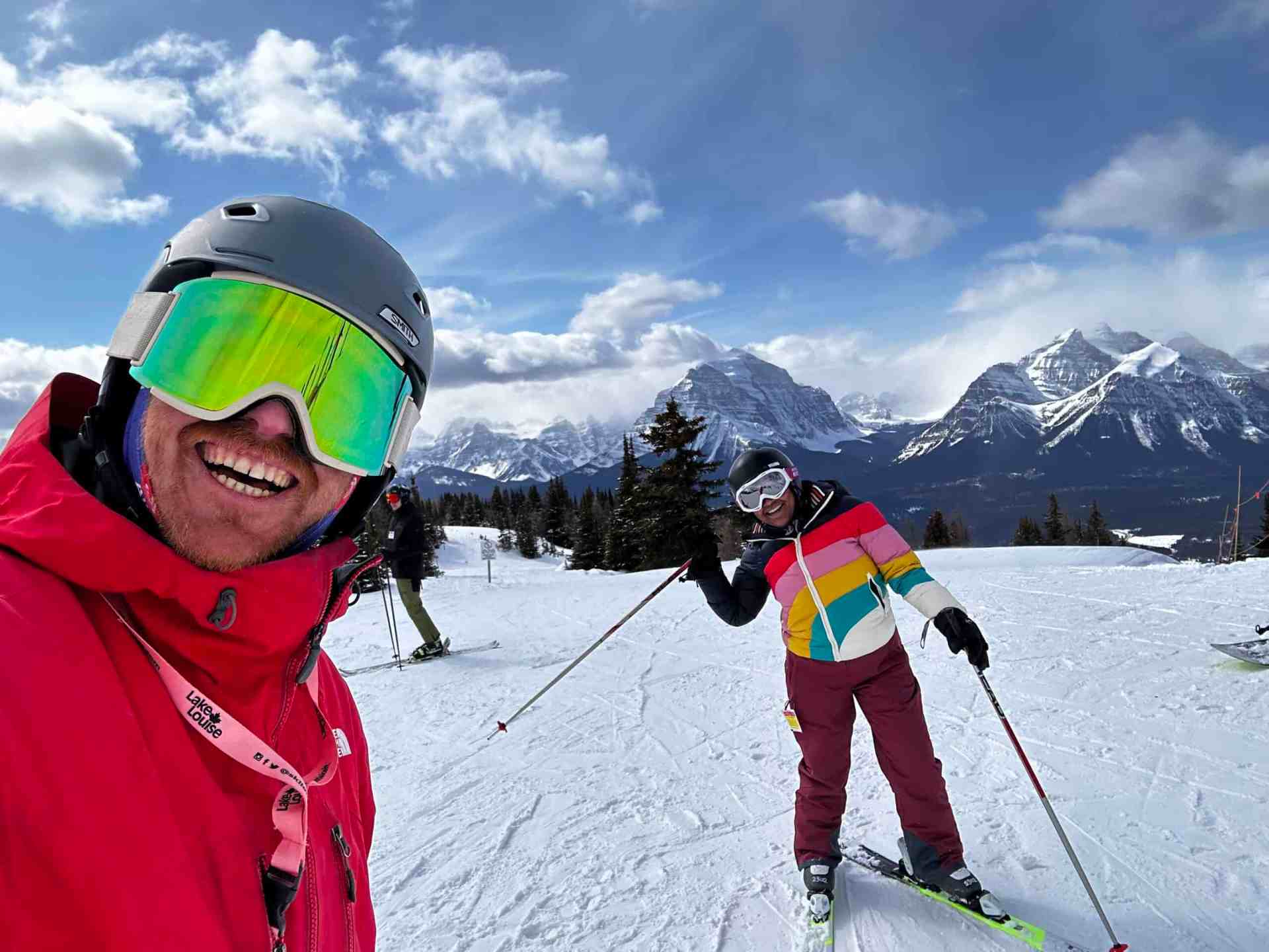 images of skiers